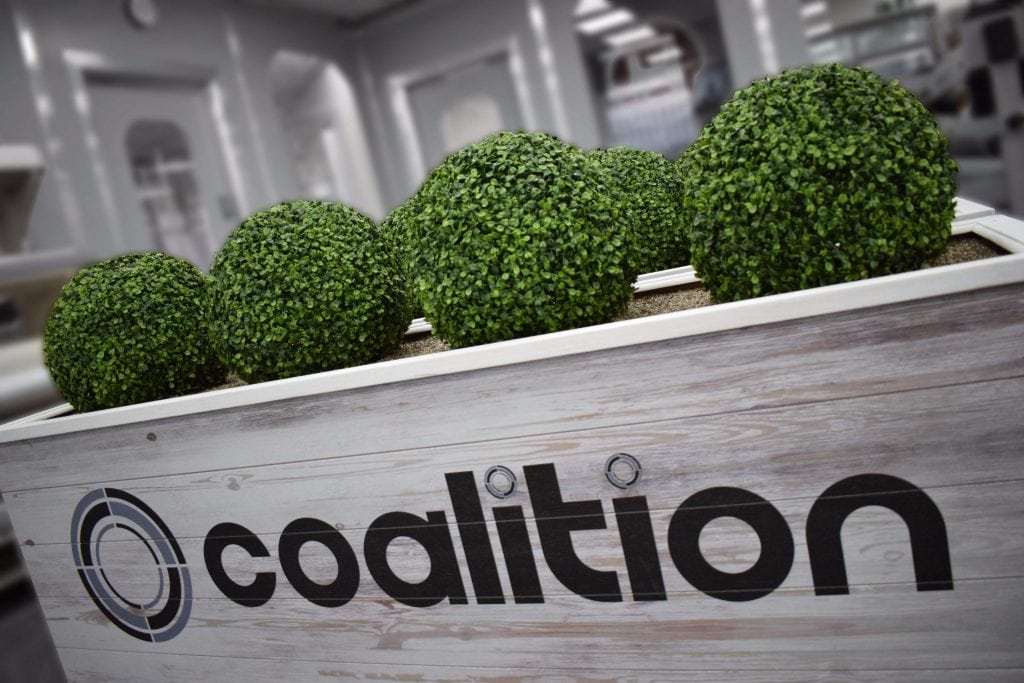 Custom Branded Planters - Coalition, Brighton