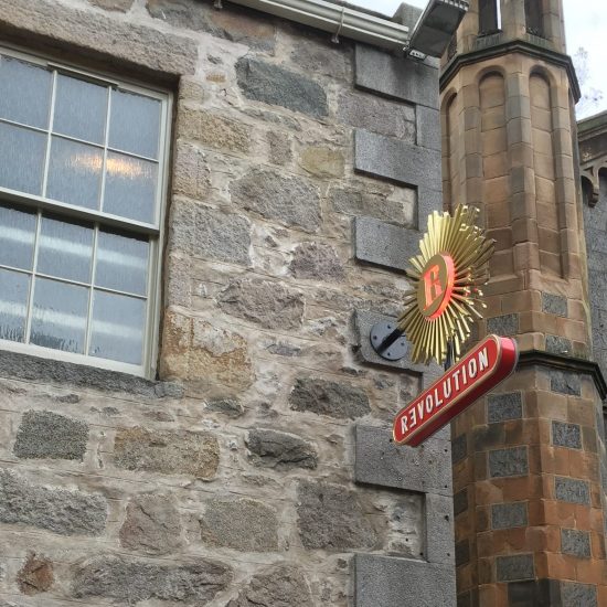 Revolution, Aberdeen - Custom Made Illuminated Projecting Sign