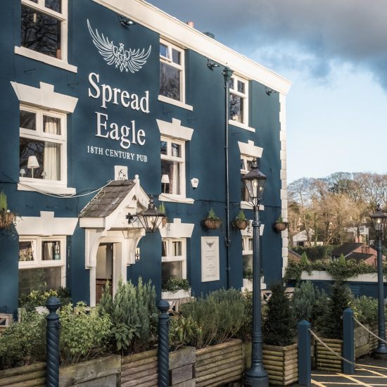 The Spread Eagle, Romiley - Almond Pubs - Signwriting & 3D Letter Signage